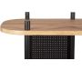 Etagère en métal imitation bois  Cabinet - 6