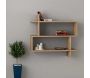 Etagère murale en aggloméré Paralel - HANAH HOME