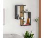Etagère murale bicolore en aggloméré Paranoid - HANAH HOME