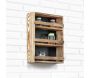 Etagère murale en bois - HANAH HOME