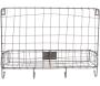 Etagère murale en métal filaire 39.3 x 13.3 x 28.6 cm Panier - ESS-1955