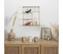 Etagère murale en métal martelé Alia - THE HOME DECO FACTORY