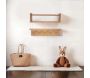 Etagère murale en pin Bly - HANAH HOME