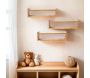 Etagère murale en pin Bly - HANAH HOME