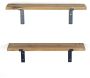 Etagère murale en sapin et métal Made - 65,90