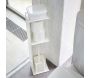 Etagère de rangement en métal pour toilettes Tower slim - YAMAZAKI