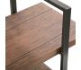Etagère style industriel bois et métal Baldas - VER-0214