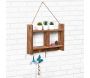 Etagère à suspendre avec 5 crochets - HANAH HOME