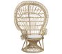 Fauteuil Emmanuelle artisanal en rotin