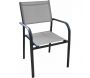 Fauteuil en aluminium Duca (Lot de 6) - PRL-0944