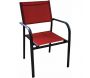 Fauteuil en aluminium Duca (Lot de 6) - PRL-0947