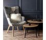 Fauteuil assise en tissu patchwork Helsinki - 8