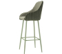 Fauteuil de bar en tissu et métal Alaska (Lot de 2) - 5