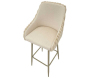 Fauteuil de bar en tissu et métal Alaska (Lot de 2) - 7
