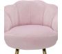 Fauteuil de bar en tissu et métal Vienna - 8
