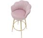 Fauteuil de bar en tissu et métal Vienna - 7