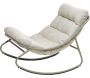 Fauteuil à bascule avec coussin rembourré Relax - 175