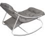 Fauteuil à bascule en métal Tenerife - 5