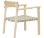 Fauteuil en bois de manguier Krois - 5