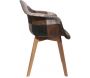 Fauteuil en bois et polyuréthane Patchwork - 94,90