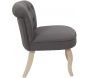 Fauteuil en bois et tissu Eleonore - 64,90