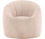 Fauteuil en bouclette Warren