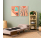 Fauteuil convertible Cosmo Single - HANAH HOME