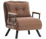 Fauteuil convertible en lin Sando