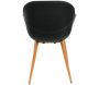 Fauteuil coque en polypropylène Oscar (Lot de 2) - 5