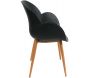 Fauteuil coque en polypropylène Oscar (Lot de 2) - 109