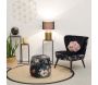 Fauteuil coquille en velours - AUBRY GASPARD