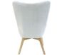 Fauteuil cosy imitation fourrure Helsinki - CMP-2043