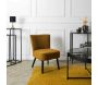 Fauteuil crapaud  en tissu Giulia - THE HOME DECO FACTORY