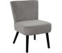 Fauteuil crapaud en velours côtelé Giulia - CMP-5156