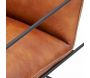 Fauteuil en cuir de buffle et métal - 6
