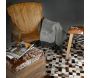 Fauteuil design en teck naturel Brazil - AUBRY GASPARD