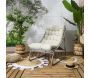 Fauteuil détente de jardin en métal Dolce vita - 7