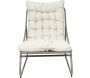 Fauteuil détente de jardin en métal Dolce vita - CMP-5272
