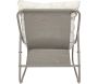 Fauteuil détente de jardin en métal Dolce vita - 5