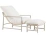Fauteuil détente avec repose pieds Corso
