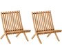 Fauteuil détente en teck Kenya