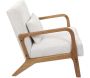 Fauteuil détente en velours côtelé Scott - 199