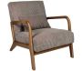 Fauteuil détente en velours côtelé Scott