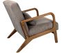 Fauteuil détente en velours côtelé Scott - 6