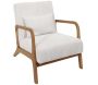 Fauteuil détente en velours côtelé Scott