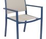 Fauteuil empilable en aluminium Santorin - MOR-0197