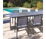 Fauteuil empilable en aluminium Santorin - JARDILINE
