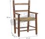 Fauteuil enfant en bois de hêtre - 8