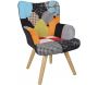 Fauteuil enfant patchwork Helsinki