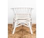 Fauteuil enfant en rotin laqué blanc Putih - 79,90